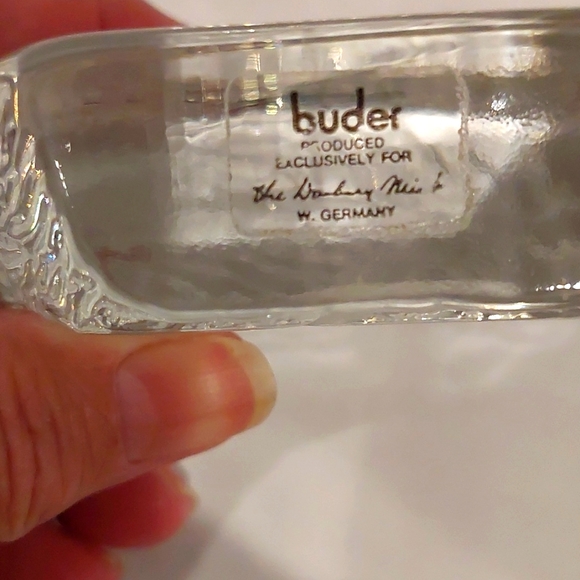 Vintage Buder Running Horse cleat and frosted crystal paperweight - Picture 4 of 4